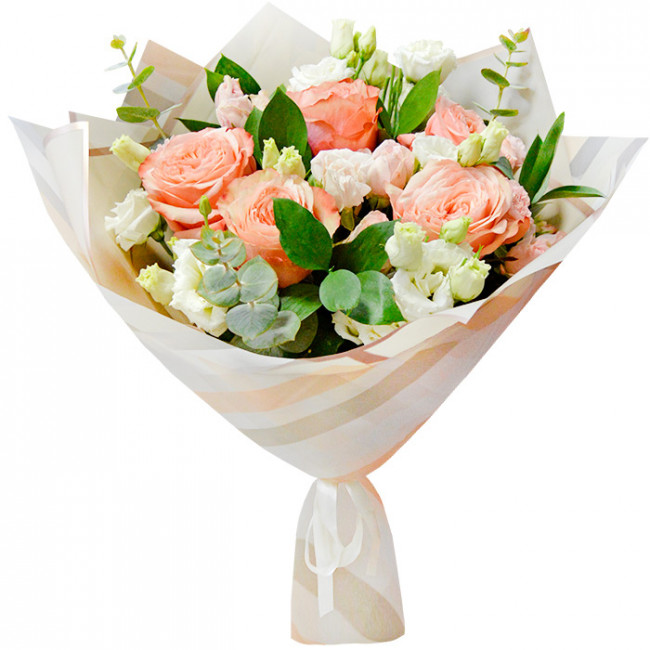 Букет цветов "Тихая гавань"